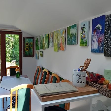 Vila Czytelnia W Sadzie Krzykawka Exteriér fotografie